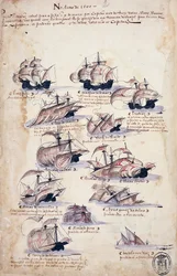 Pedro Alvares Cabral (ca. 1467-ca. 1520) arriveert in Brazilië in 1500, uit 